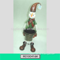 Cheap Holiday Xmas Decor Snowman Flower Stand